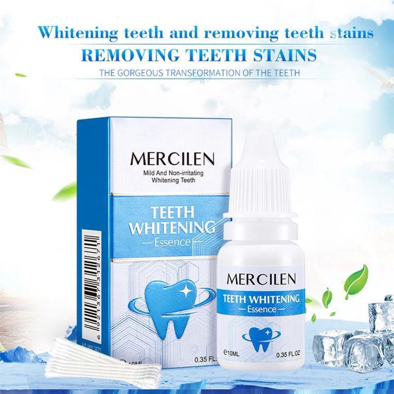 Mercilen mild and Non irritating teeth Whitening essence liquid. Home use