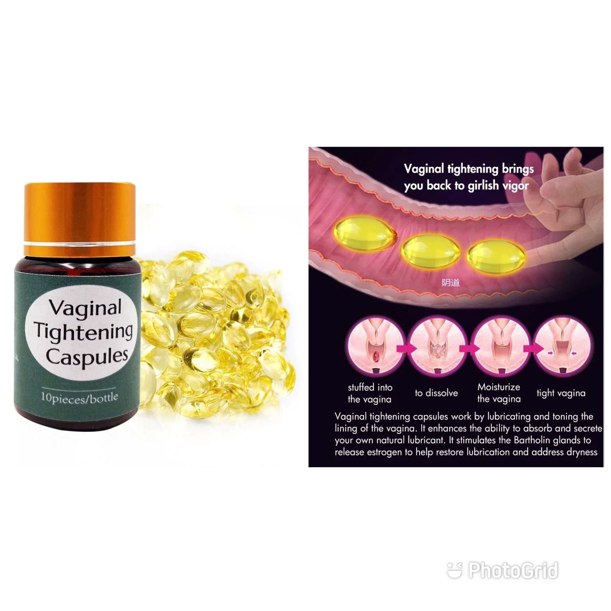 Vagina tightening capsule 10 capsule