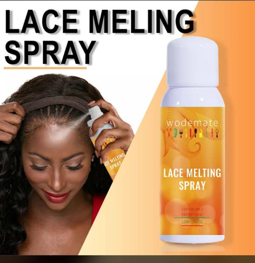 Lace melting spray